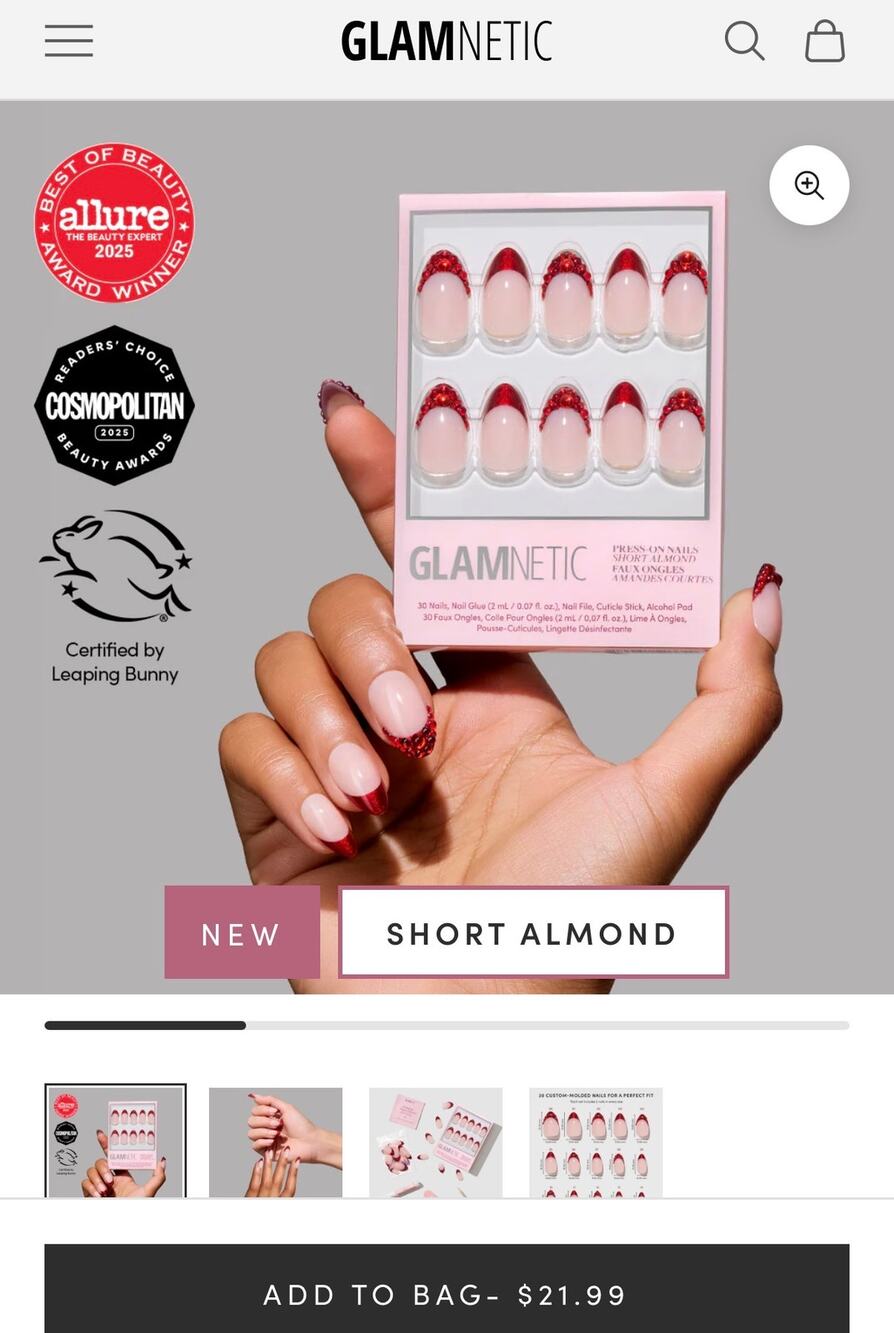 New Glamnetic Gems collection release - garnet